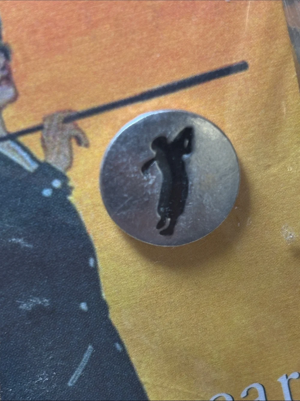 VTG Golf Glove Marker Woman’s Metal Morphosis Lady Swinging Club USA New